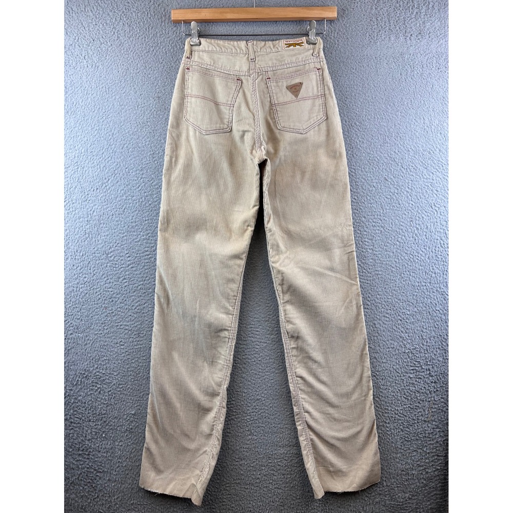 Vintage‎ 70s Pentimento Jeans Corduroy High Waist Beige Pants Womens 11